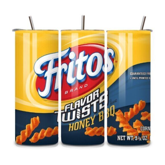 Handmade Other - Fritos Honey BBQ Twists 20oz Stainless Steel Tumbler